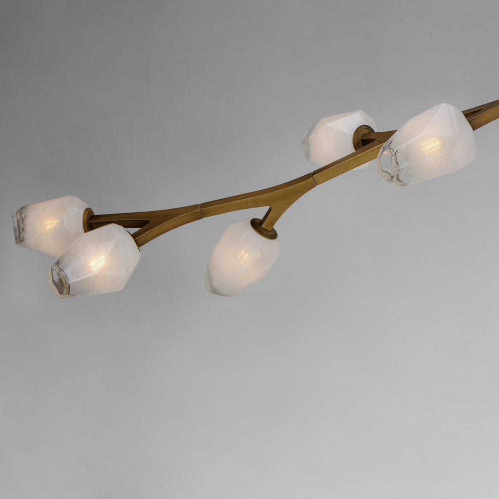 ET2 - E32797-93NAB - LED Pendant - Blossom - Natural Aged Brass