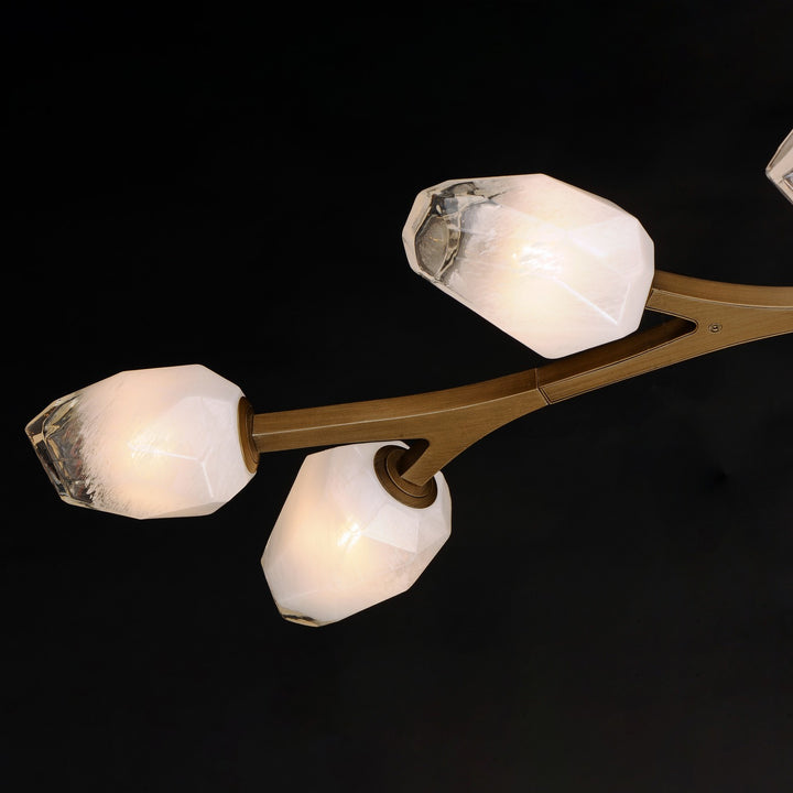 ET2 - E32797-93NAB - LED Pendant - Blossom - Natural Aged Brass