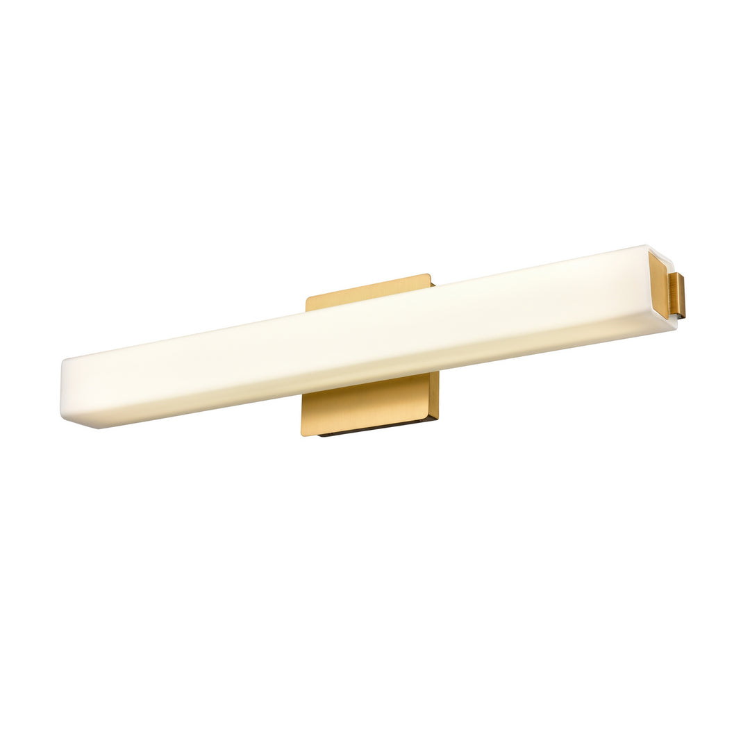 DVI Canada - DVP33893BR-OP - LED Vanity - Venture Cct - Brass w/Half Opal Glass