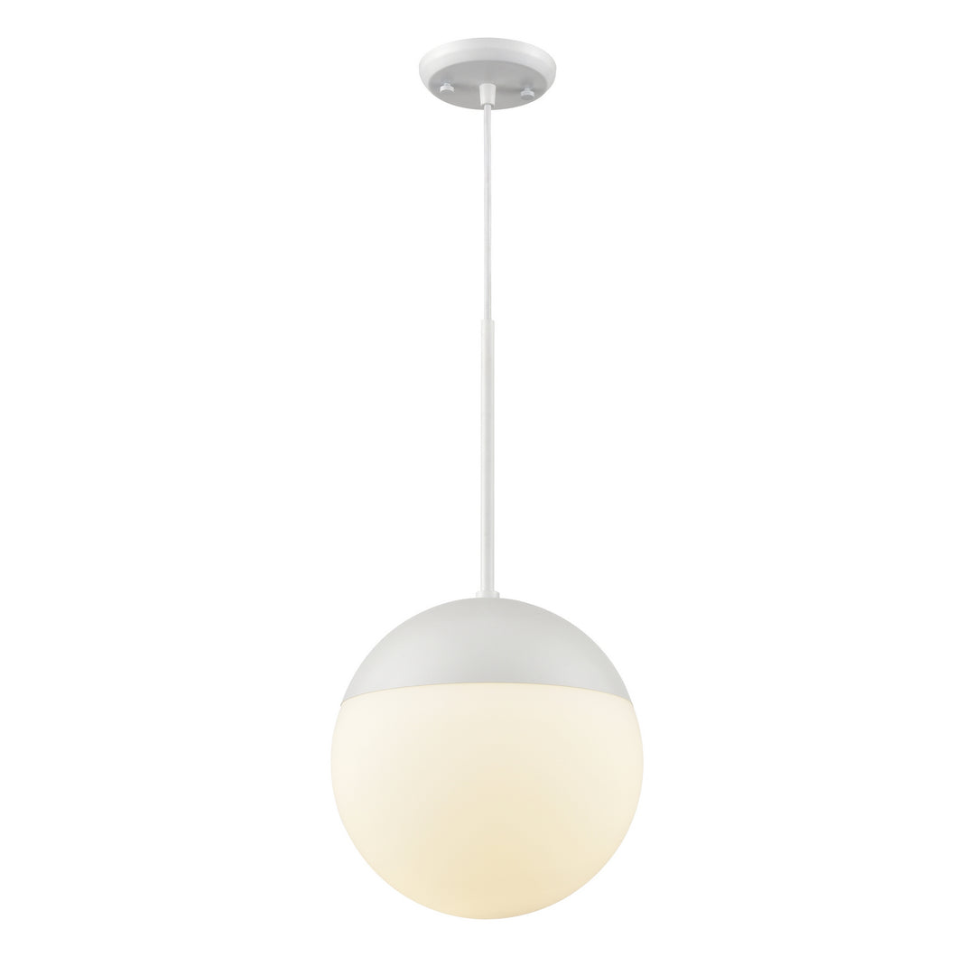 DVI Canada - DVP41610MW-OP - LED Pendant - Hopewell Rocks Cct - Matte White w/Half Opal Glass