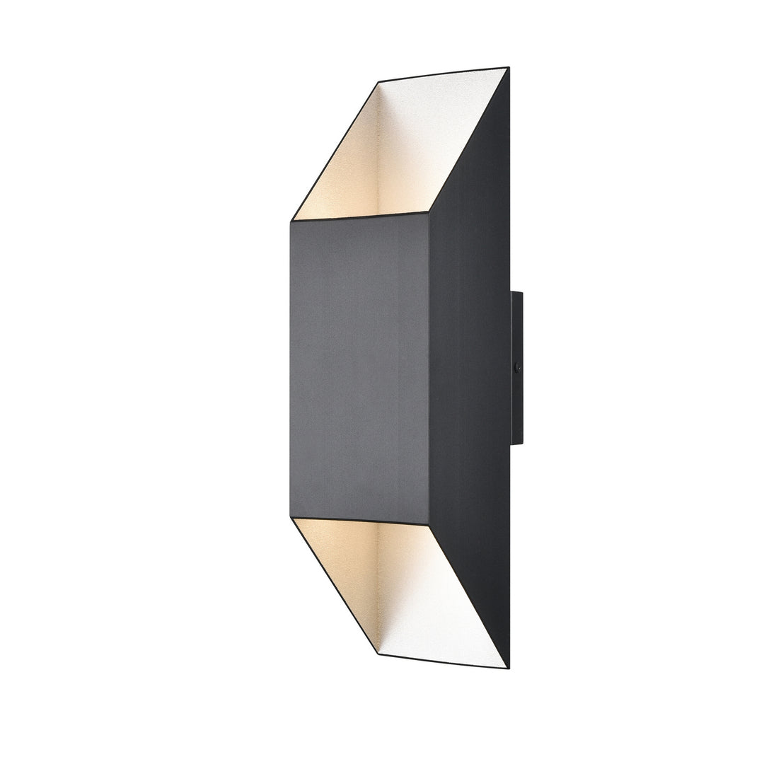 DVI Canada - DVP43061SS+BK - Two Light Outdoor Wall Sconce - Brecon Outdoor - Stainless Steel And Black