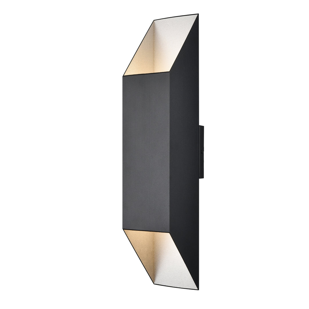 DVI Canada - DVP43062SS+BK - Two Light Outdoor Wall Sconce - Brecon Outdoor - Stainless Steel And Black