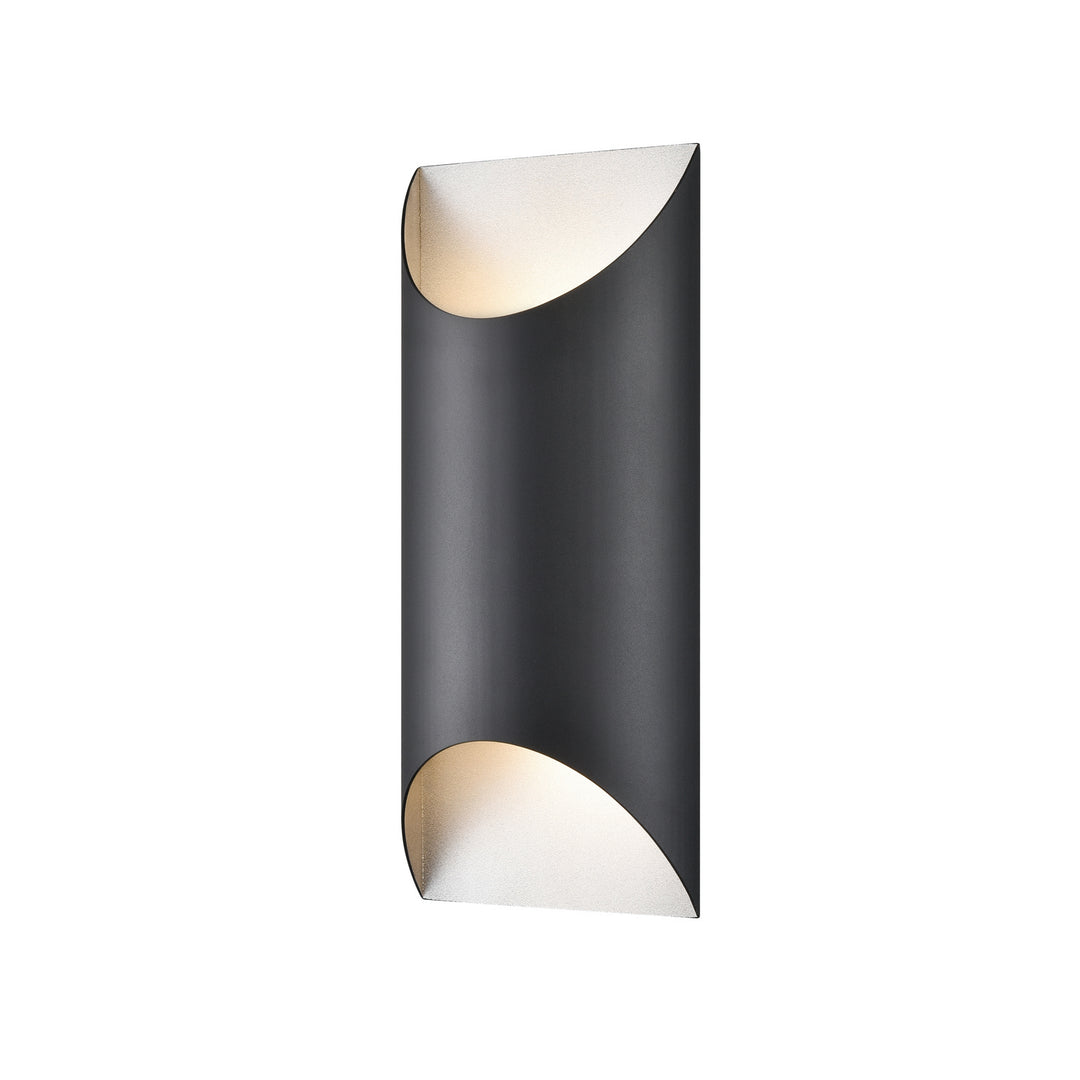 DVI Canada - DVP43091SS+BK - Two Light Outdoor Wall Sconce - Brecon Outdoor - Stainless Steel And Black