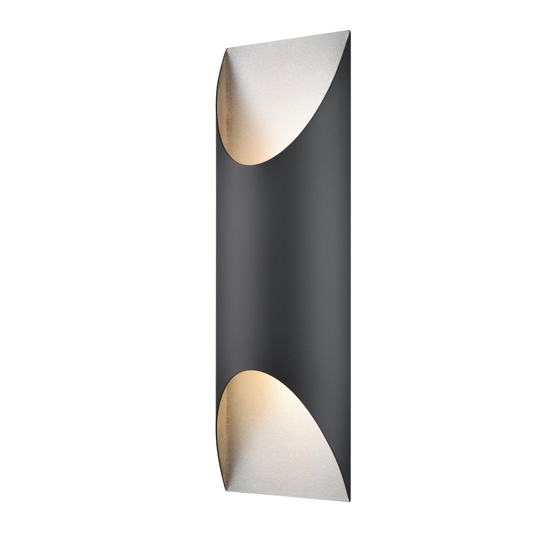 DVI Canada - DVP43092SS+BK - Two Light Outdoor Wall Sconce - Brecon Outdoor - Stainless Steel And Black