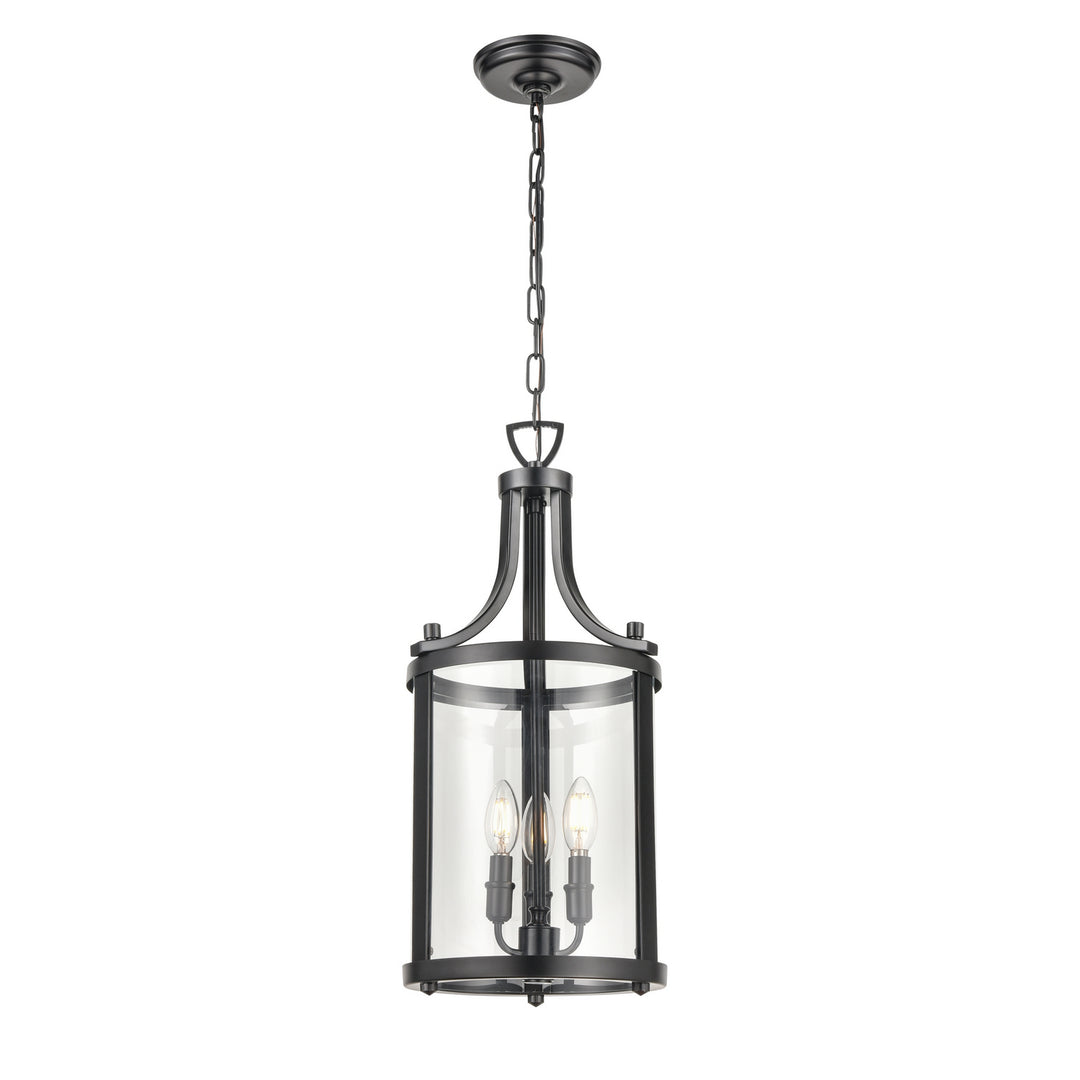 DVI Canada - DVP4410EB - Three Light Foyer Pendant - Niagara Special Edition - Ebony
