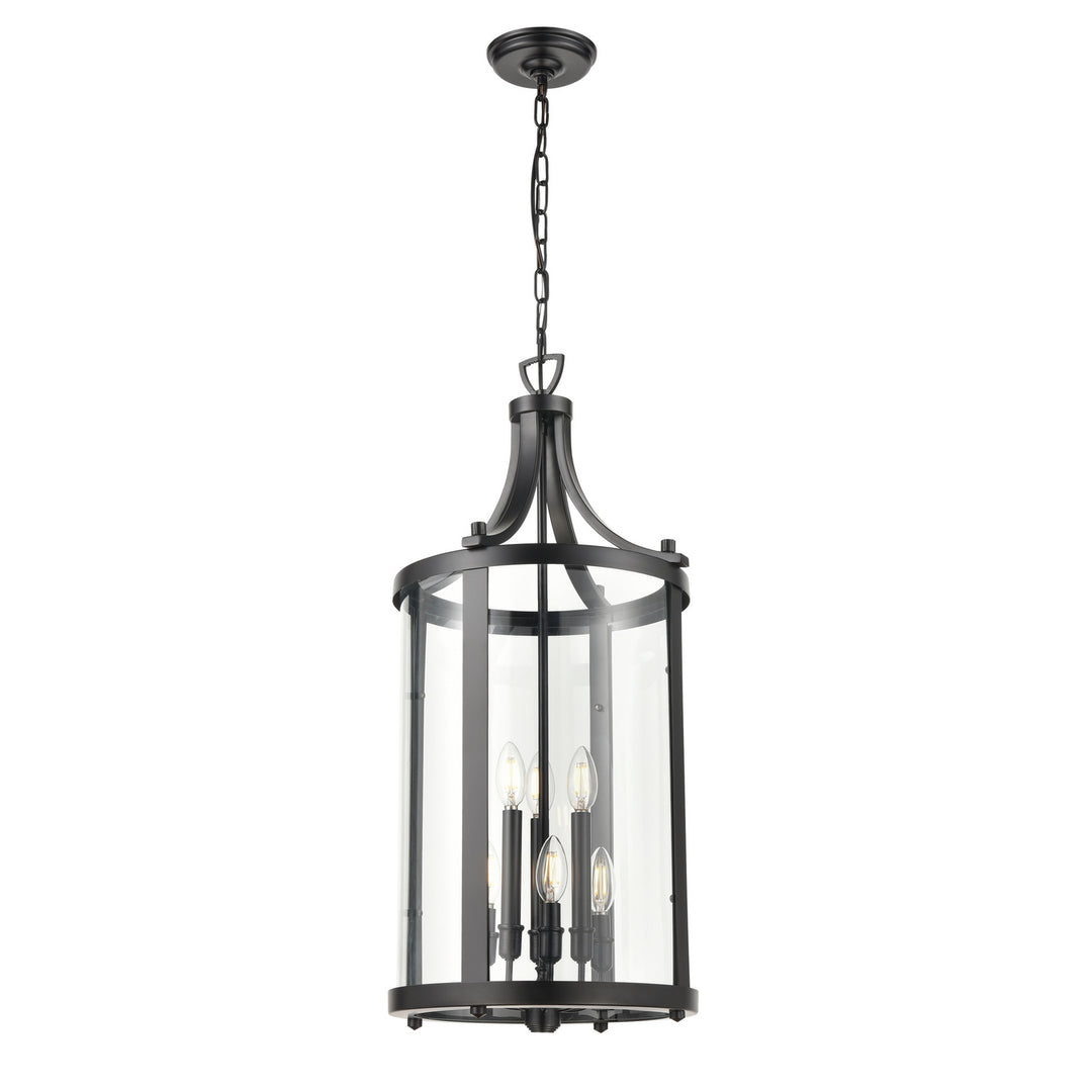 DVI Canada - DVP4411EB - Six Light Foyer Pendant - Niagara Special Edition - Ebony