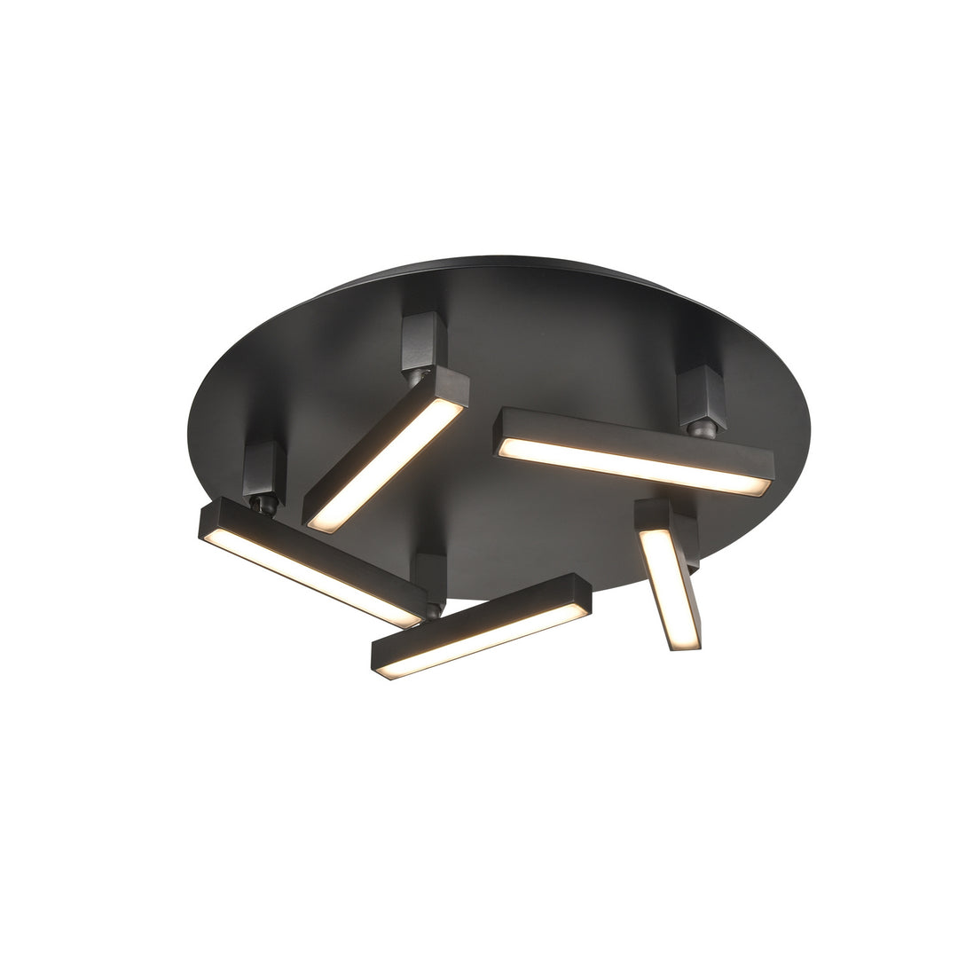 DVI Canada - DVP44753EB - LED Flush Mount - Gammahydrae Ac Led - Ebony