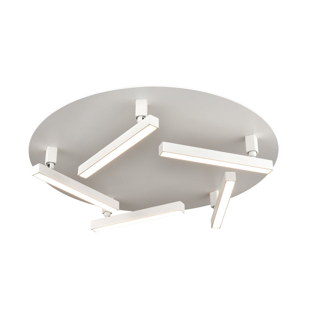 Gammahydrae Ac Led LED Flush Mount in Matte White - available from The Lighting Shoppe, trusted by Canadian homeowners