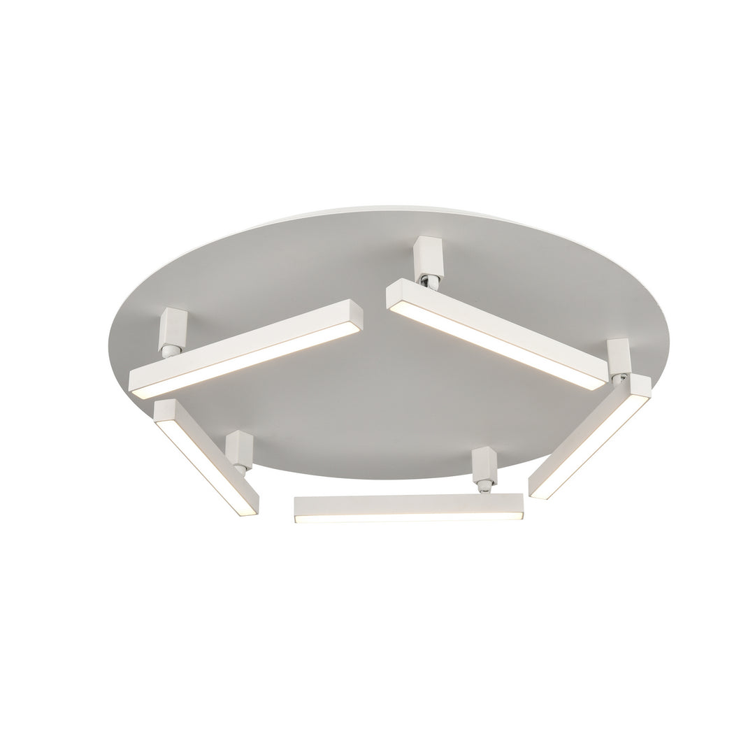 Gammahydrae Ac Led LED Flush Mount in Matte White - available from The Lighting Shoppe, trusted by Canadian homeowners
