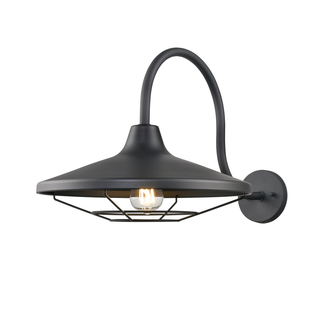 Somerset Outdoor One Light Outdoor Wall Sconce in Black - available from The Lighting Shoppe, trusted by Canadian homeowners