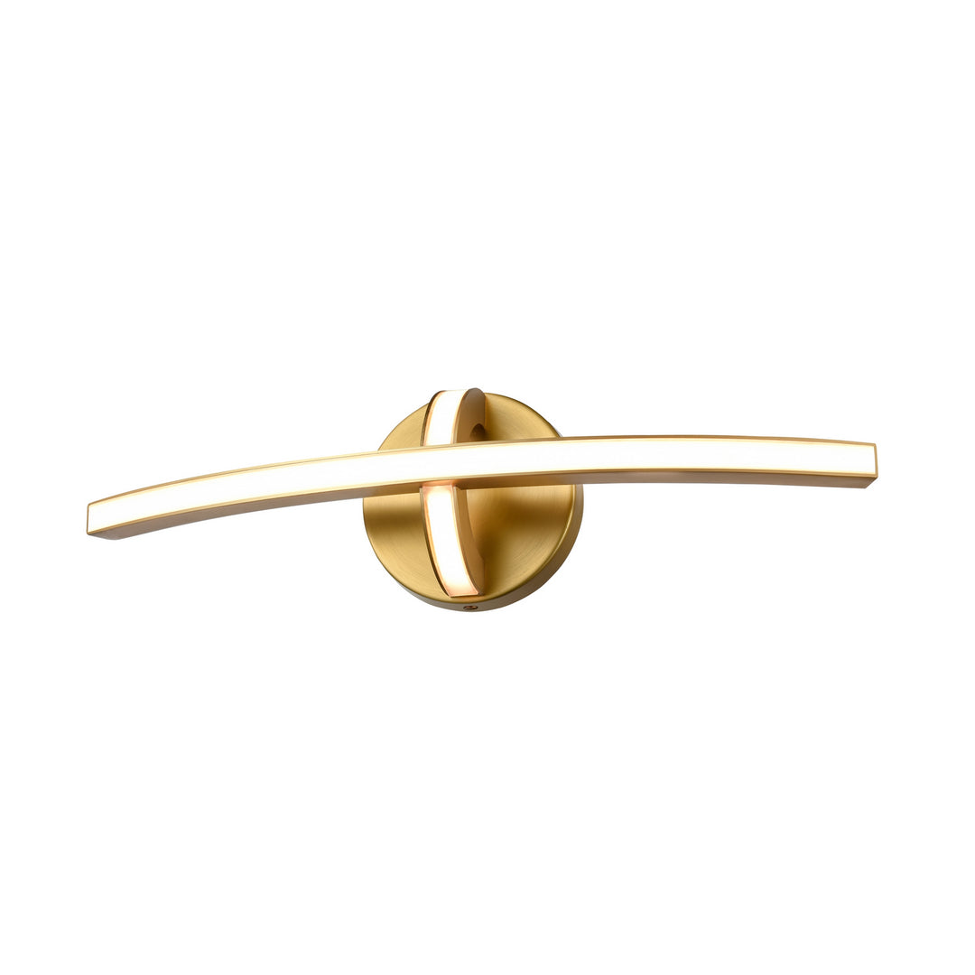 Perigee Ac Led LED Vanity in Brass - available from The Lighting Shoppe, trusted by Canadian homeowners