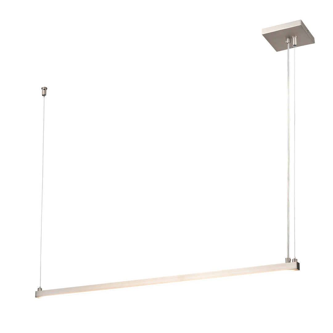 Irdani Ac Led LED Linear Pendant in Buffed Nickel - available from The Lighting Shoppe, trusted by Canadian homeowners