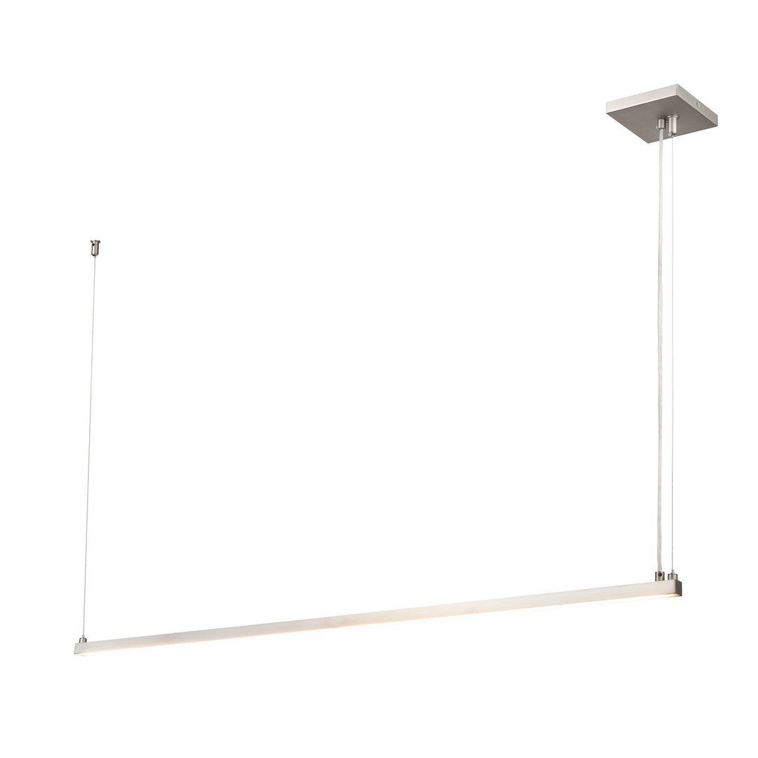 Irdani Ac Led LED Linear Pendant in Buffed Nickel - available from The Lighting Shoppe, trusted by Canadian homeowners