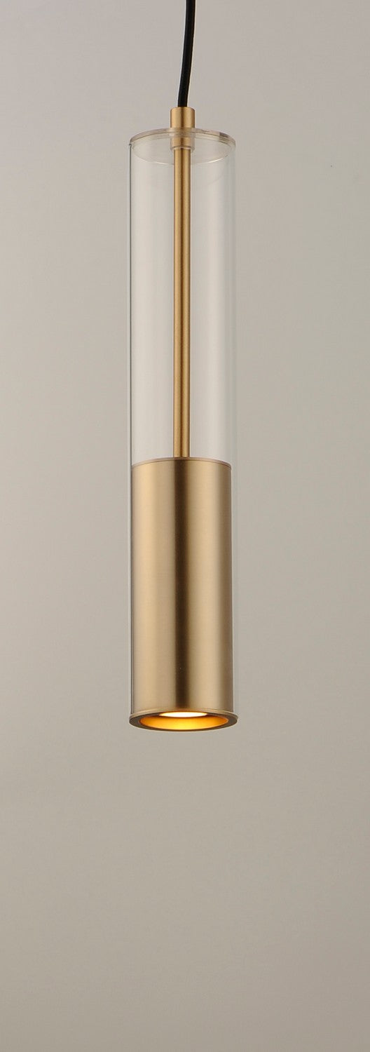 ET2 - E11000-24SBR - LED Pendant - Torch - Satin Brass