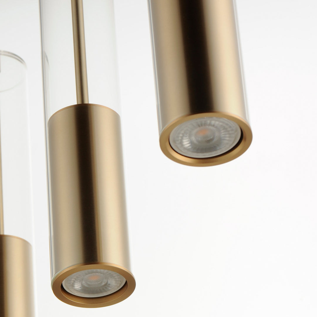 ET2 - E11004-24SBR - LED Linear Pendant - Torch - Satin Brass
