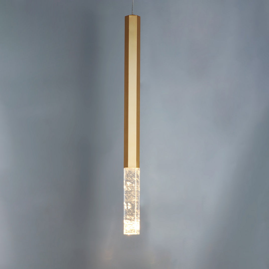 ET2 - E11021-95GLD - LED Pendant - Diaphane - Gold