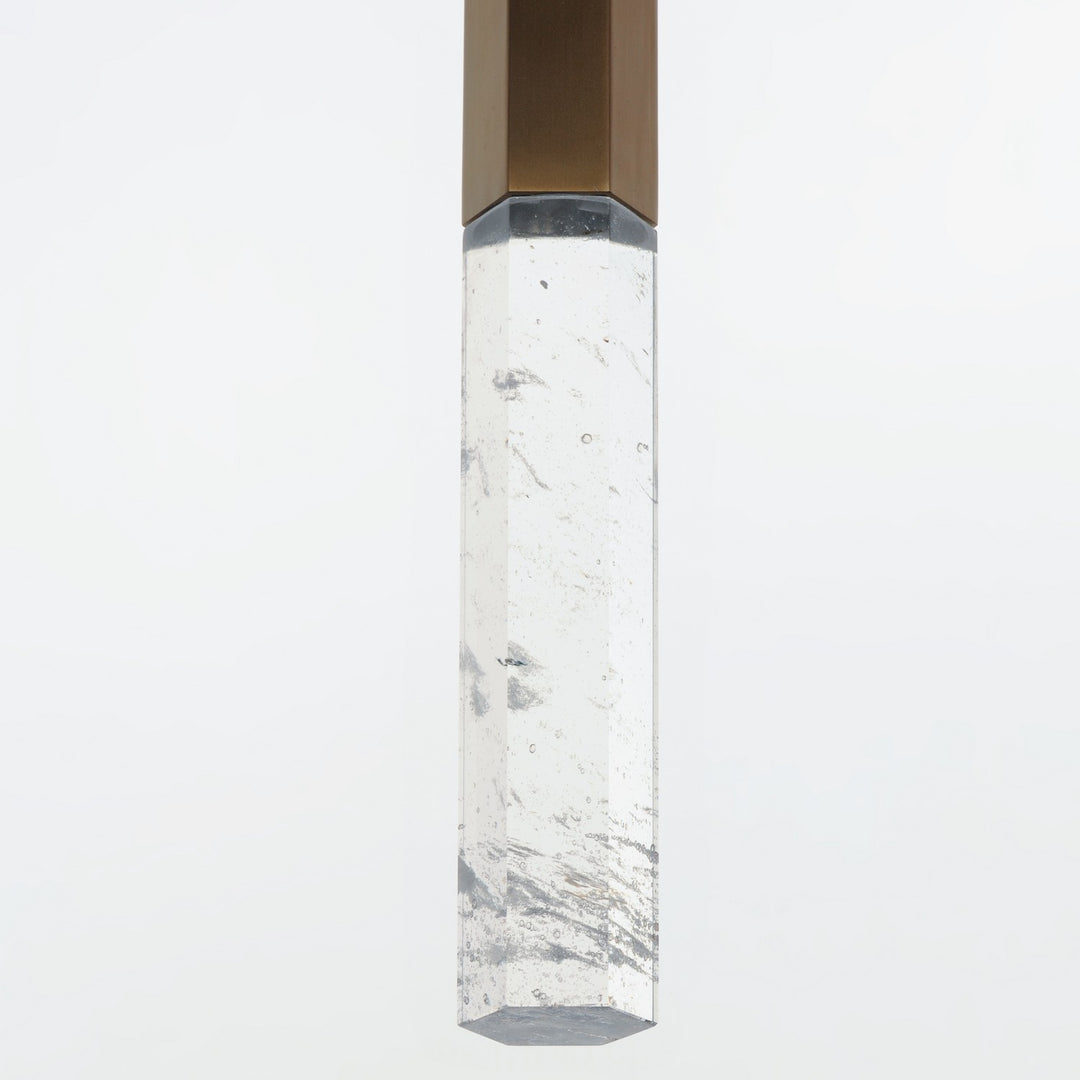 ET2 - E11021-95GLD - LED Pendant - Diaphane - Gold