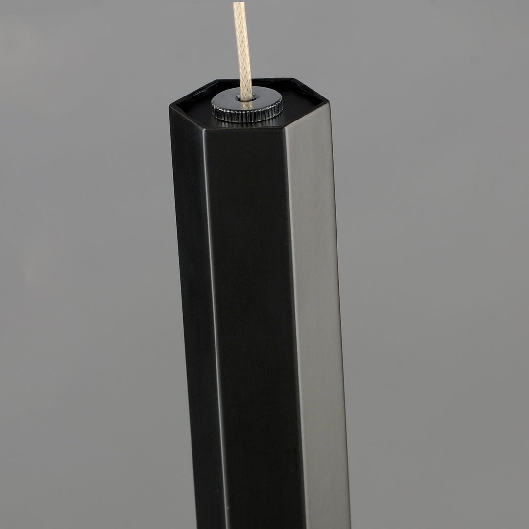 ET2 - E11022-95BK - LED Pendant - Diaphane - Black