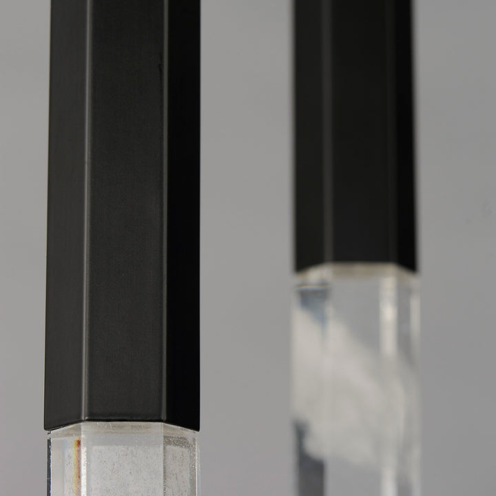 ET2 - E11023-95BK - LED Pendant - Diaphane - Black
