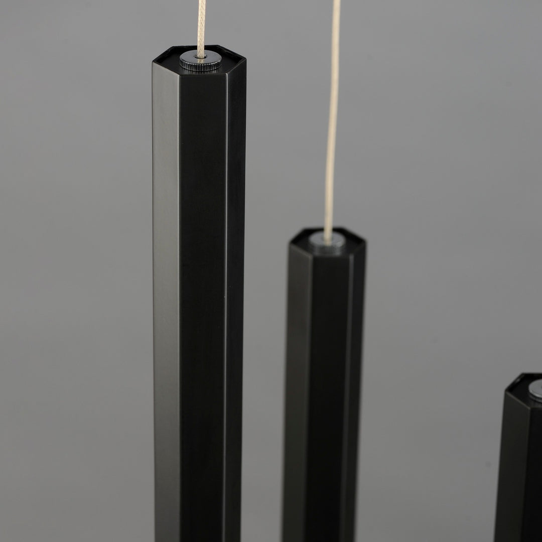 ET2 - E11023-95BK - LED Pendant - Diaphane - Black