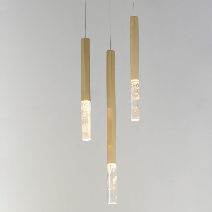 ET2 - E11023-95GLD - LED Pendant - Diaphane - Gold