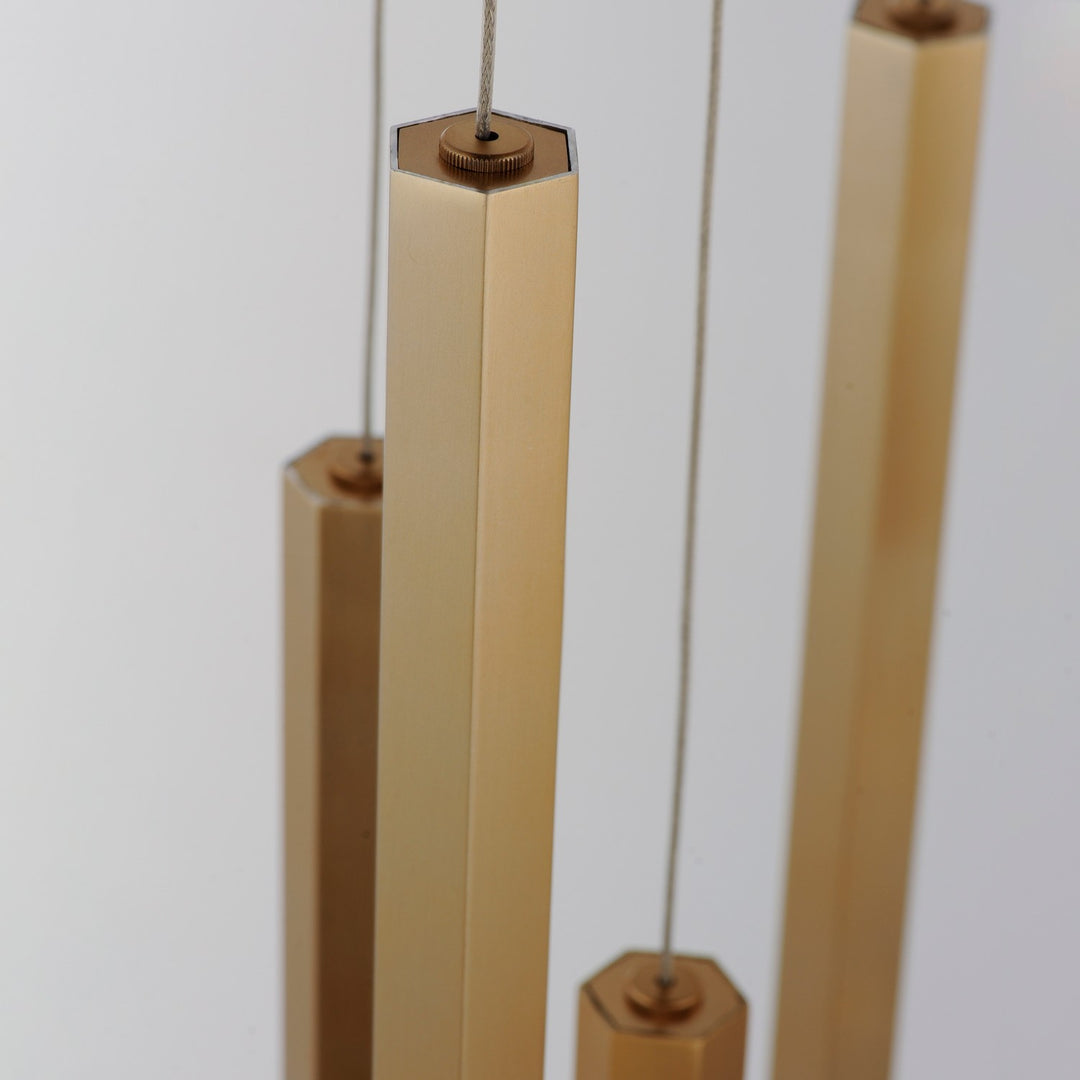 ET2 - E11029-95GLD - LED Pendant - Diaphane - Gold