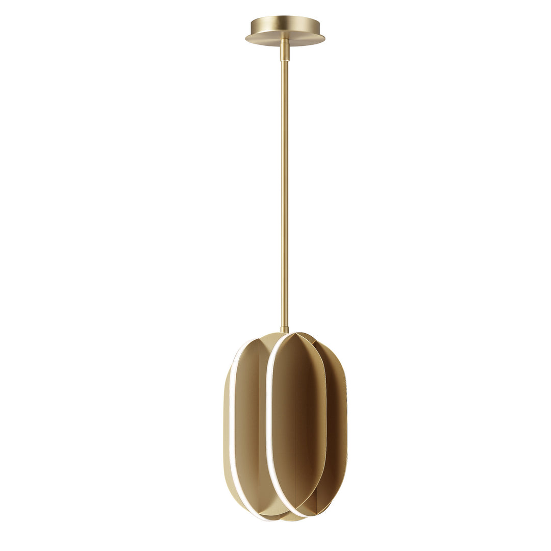 Interval LED Pendant in Satin Brass - available from The Lighting Shoppe, trusted by Canadian homeowners