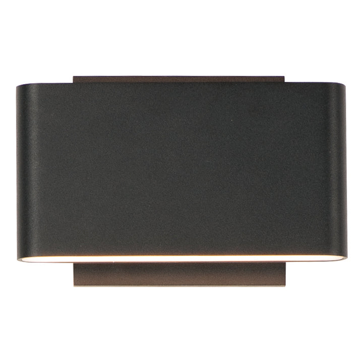 Alumilux Spartan LED Outdoor Wall Sconce in Black - available from The Lighting Shoppe, trusted by Canadian homeowners
