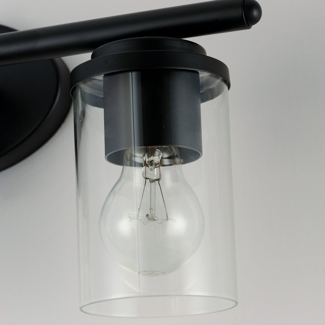 Maxim - 10213CLBK - Three Light Bath Vanity - Corona - Black