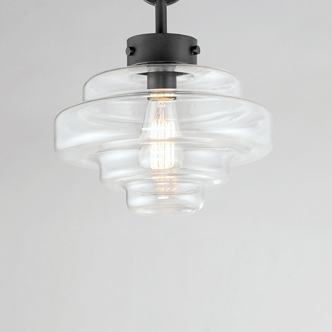 Maxim - 11122CLBK - One Light Pendant - Harbor - Black
