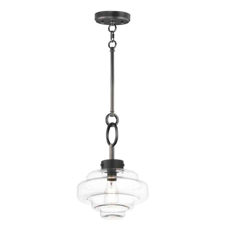 Maxim - 11122CLBK - One Light Pendant - Harbor - Black