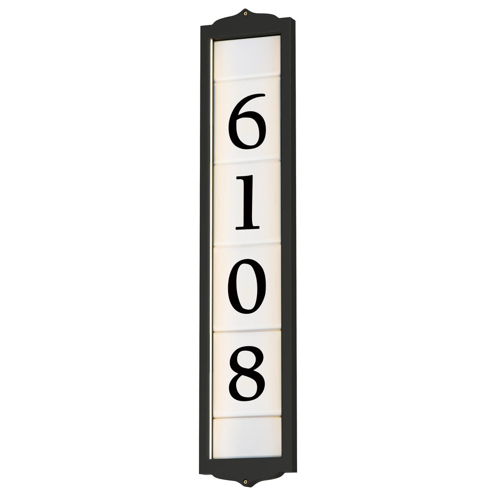 Maxim - 53650BK - LED Address Frame - Address - Black