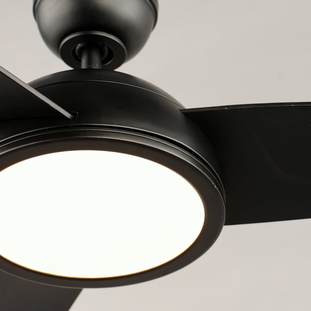 Maxim - 88801BK - 52" Ceiling Fan - Cupola - Black