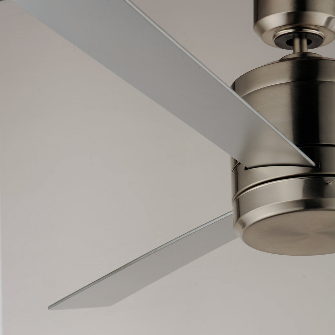 Maxim - 88805SN - 52" Outdoor Ceiling Fan - Tanker - Satin Nickel