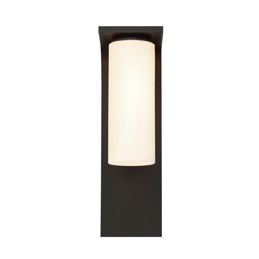 Colonne One Light Outdoor Wall Sconce in Black - available from The Lighting Shoppe, trusted by Canadian homeowners