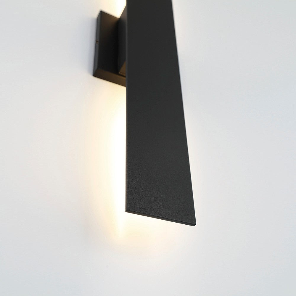 Annette LED Outdoor Wall Sconce in Black - available from The Lighting Shoppe, trusted by Canadian homeowners