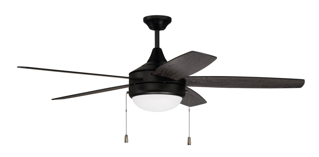 Phaze 5 52"Ceiling Fan in Flat Black - available from The Lighting Shoppe, trusted by Canadian homeowners