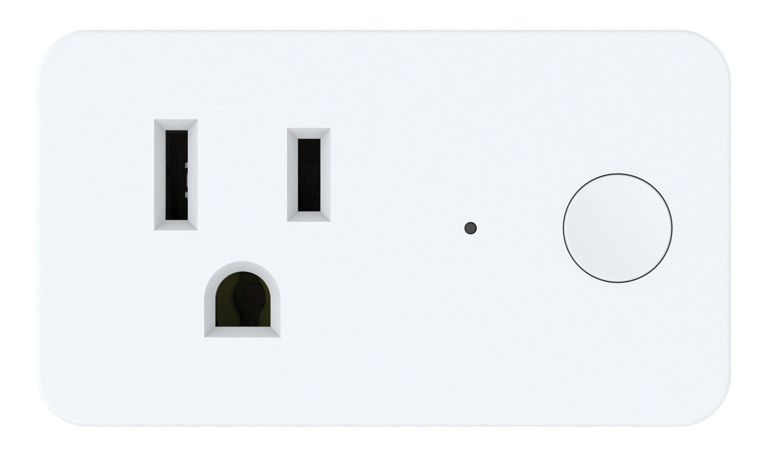 WiFi on / off switch Smart WiFi On/Off Indoor Wall Plug in White - available from The Lighting Shoppe, trusted by Canadian homeowners