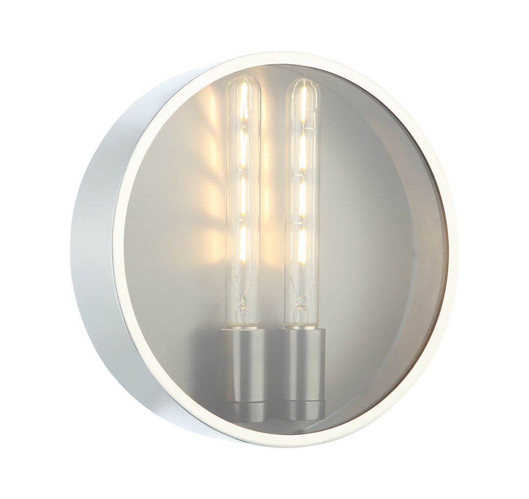 Marco Two Light Wall Sconce in Chrome - available from The Lighting Shoppe, trusted by Canadian homeowners
