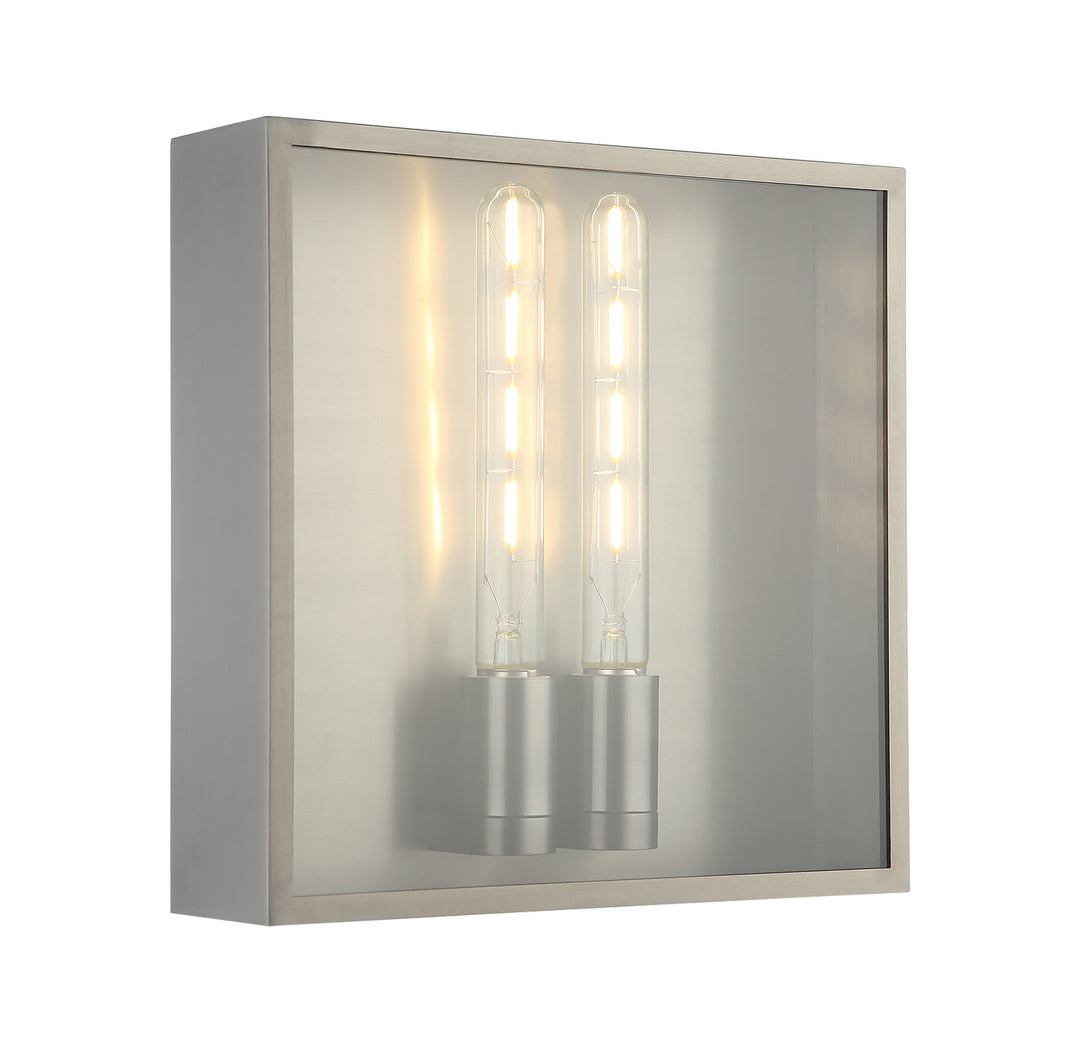 Marco Two Light Wall Sconce in Gunmetal - available from The Lighting Shoppe, trusted by Canadian homeowners
