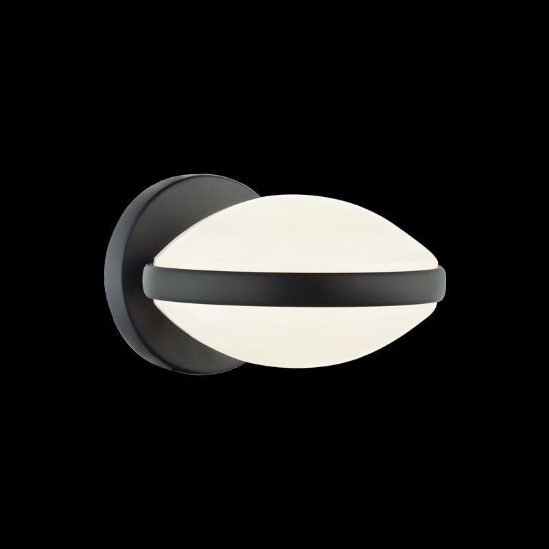 Chatoyant One Light Wall Sconce in Matte Black - available from The Lighting Shoppe, trusted by Canadian homeowners