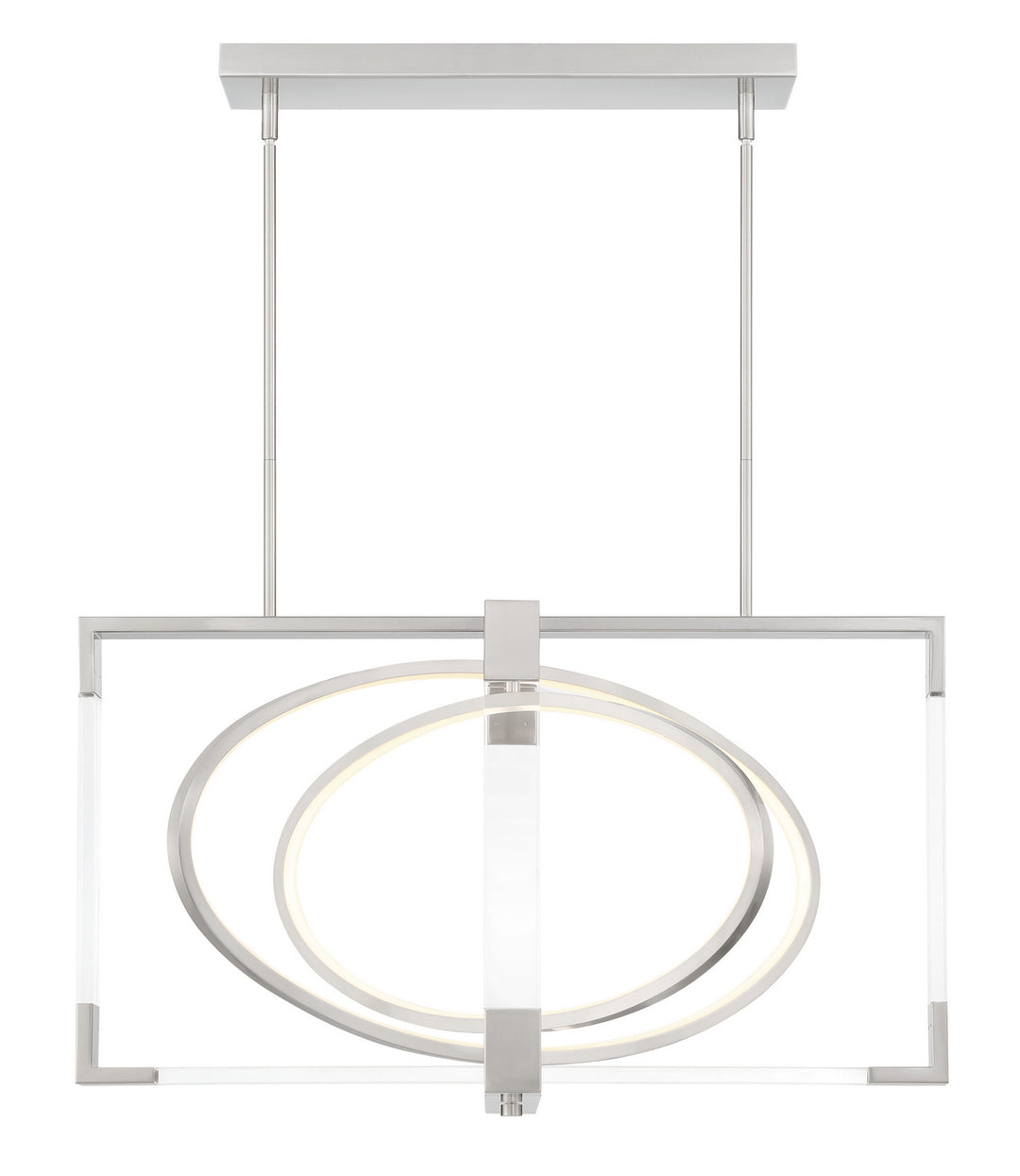 Double Take LED Pendant in Brushed Nickel - available from The Lighting Shoppe, trusted by Canadian homeowners