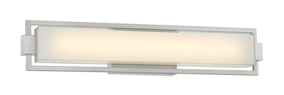 Opening Act LED Vanity Light in Brushed Nickel - available from The Lighting Shoppe, trusted by Canadian homeowners