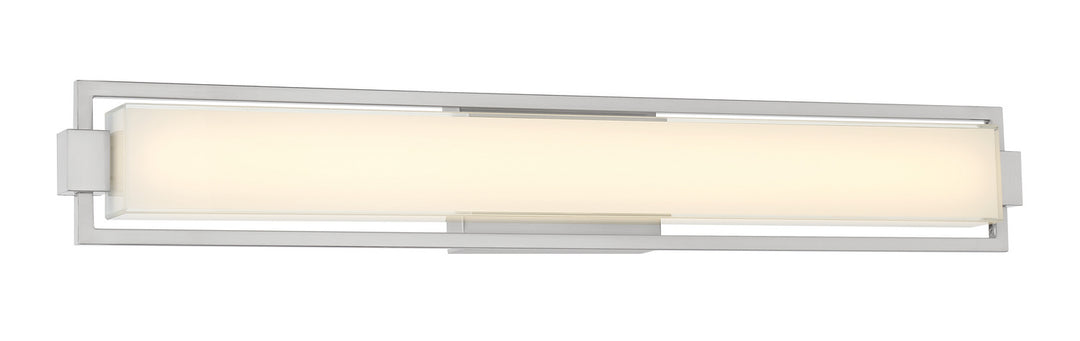Opening Act LED Vanity Light in Brushed Nickel - available from The Lighting Shoppe, trusted by Canadian homeowners