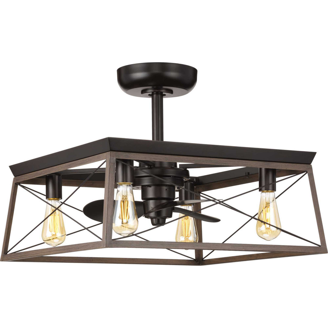 Briarwood 22"Ceiling Fan in Antique Bronze - available from The Lighting Shoppe, trusted by Canadian homeowners