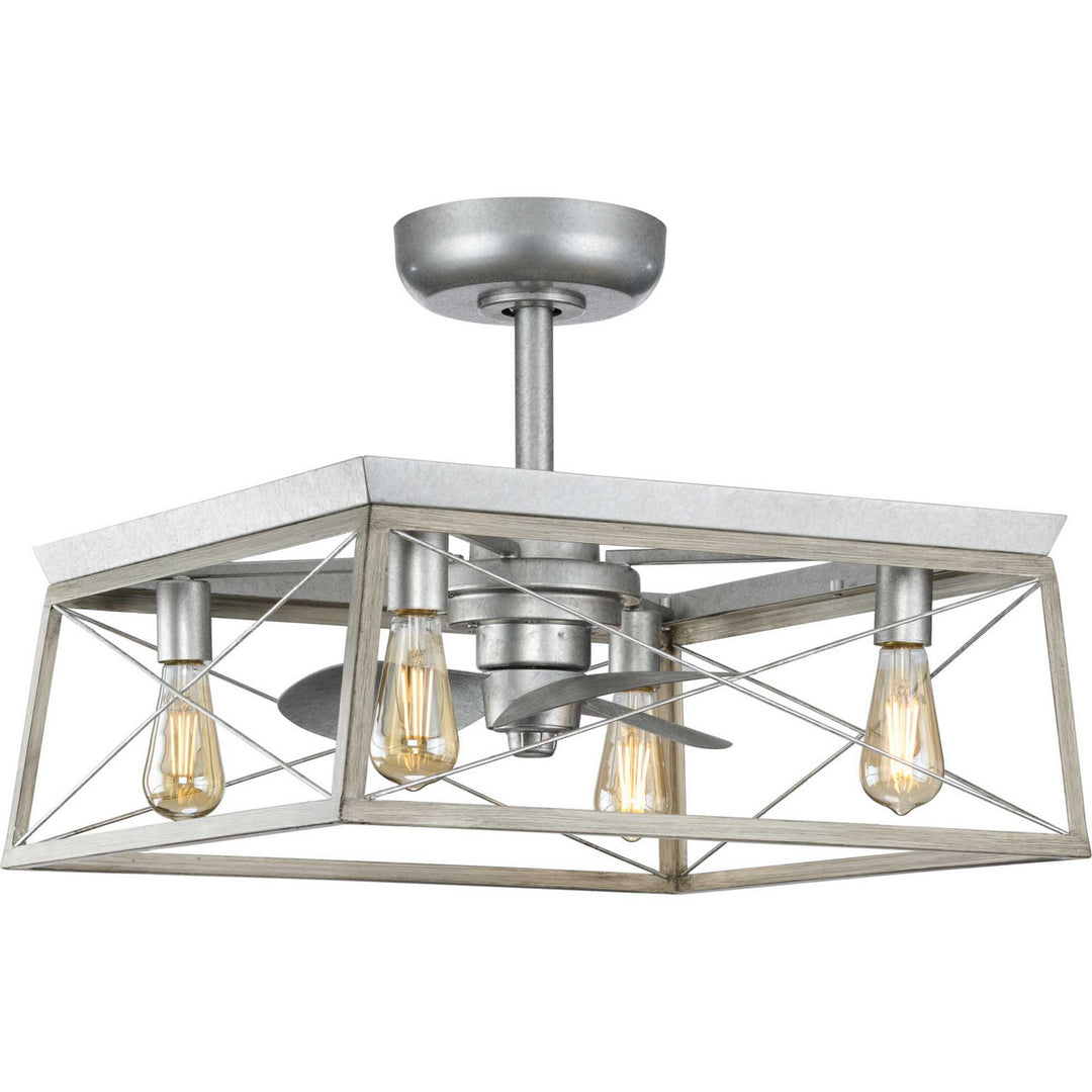 Briarwood 22"Ceiling Fan in Galvanized - available from The Lighting Shoppe, trusted by Canadian homeowners