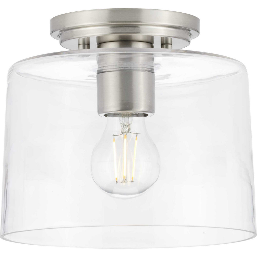 Progress Canada - P350213-009 - One Light Flush Mount - Adley - Brushed Nickel