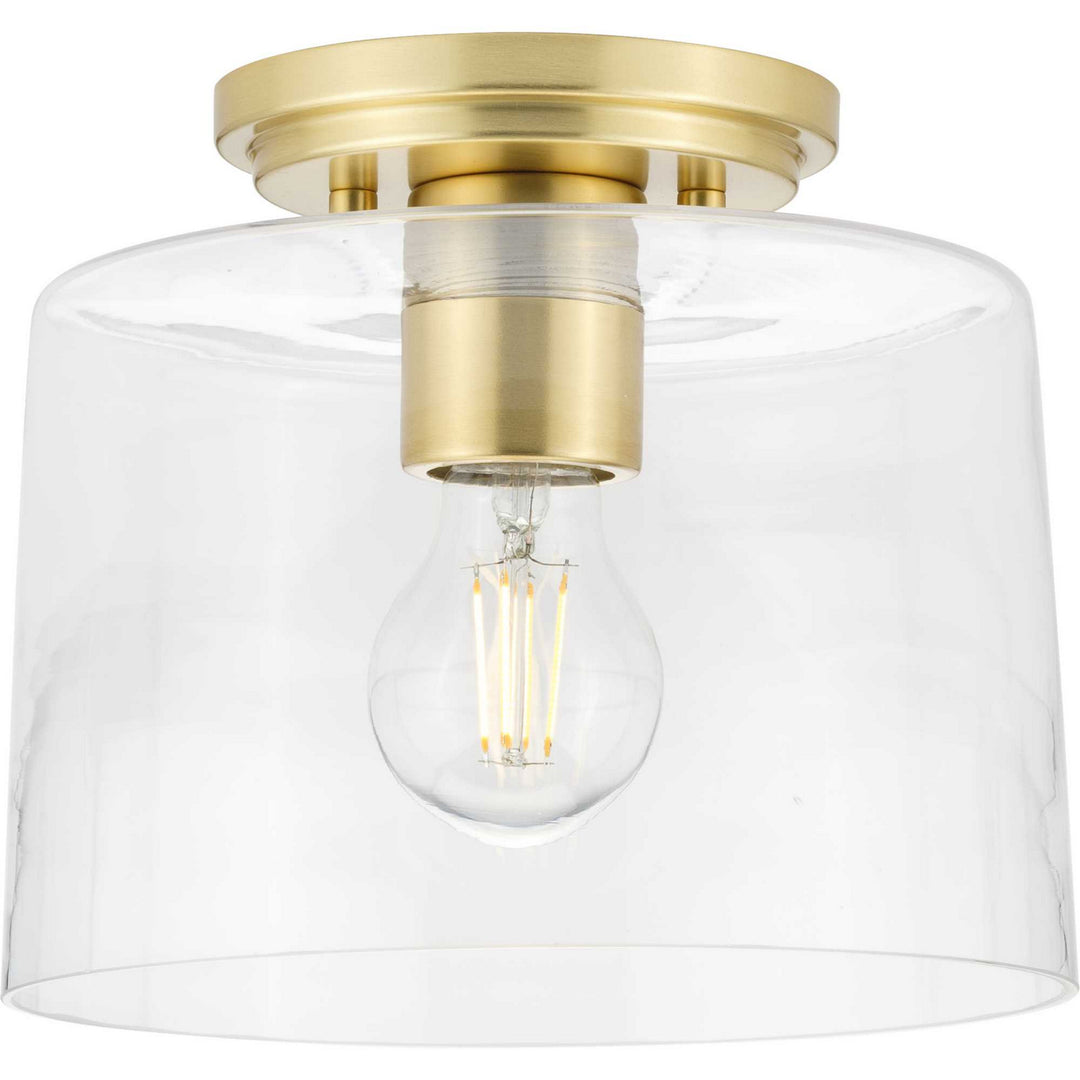 Progress Canada - P350213-012 - One Light Flush Mount - Adley - Satin Brass