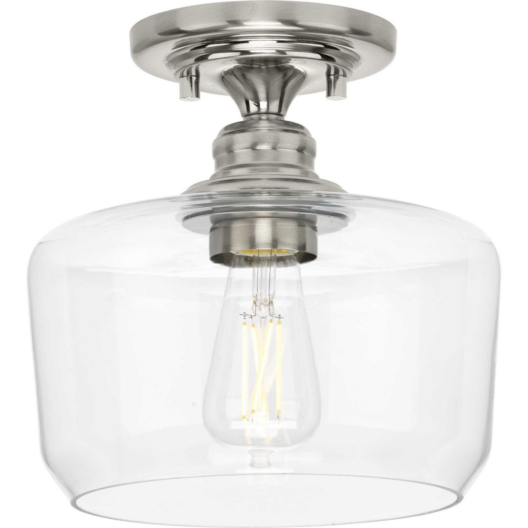 Progress Canada - P350214-009 - One Light Flush Mount - Aiken - Brushed Nickel