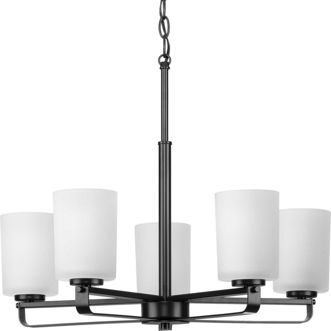 Progress Canada - P400286-31M - Five Light Chandelier - League - Matte Black